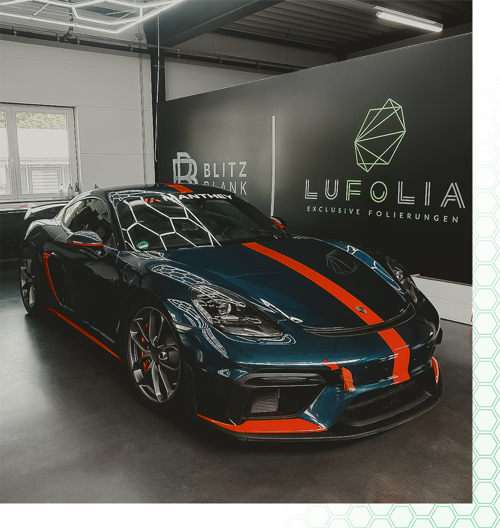 Lufolia - Exklusive Folierungen - Porsche foliert